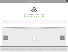 Tablet Screenshot of naturheilzentrum-rotherbaum.de